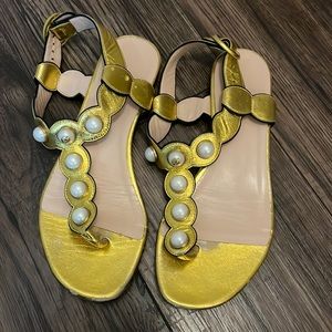 Womens Gucci Pearl sandals
